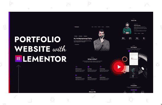 Personal Portfolio Website Themes preview 2