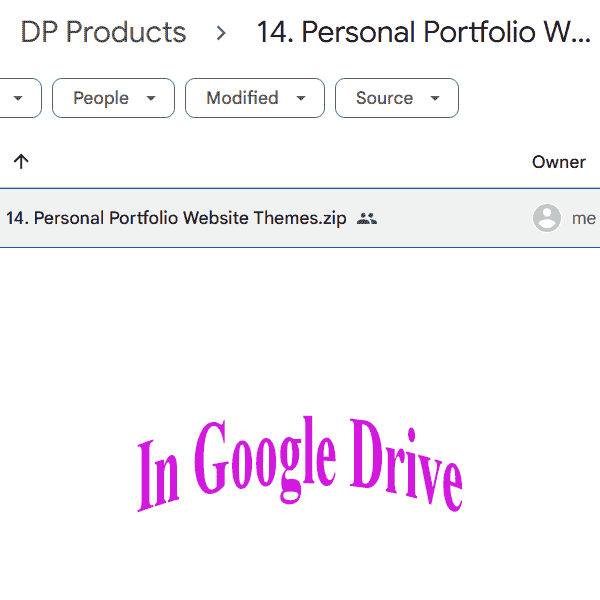 Personal Portfolio Website Themes preview 3