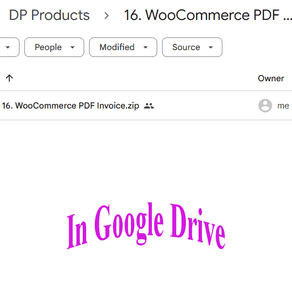 WooCommerce PDF Invoice preview 3